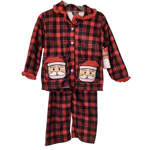 PJ’s & Presents Long Sleeve Shirt Pajama Set Size 4 NWT